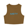 Women's Tight Crewneck Crop Tank Top