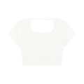 Women's Square Neck Crop T-Shirt