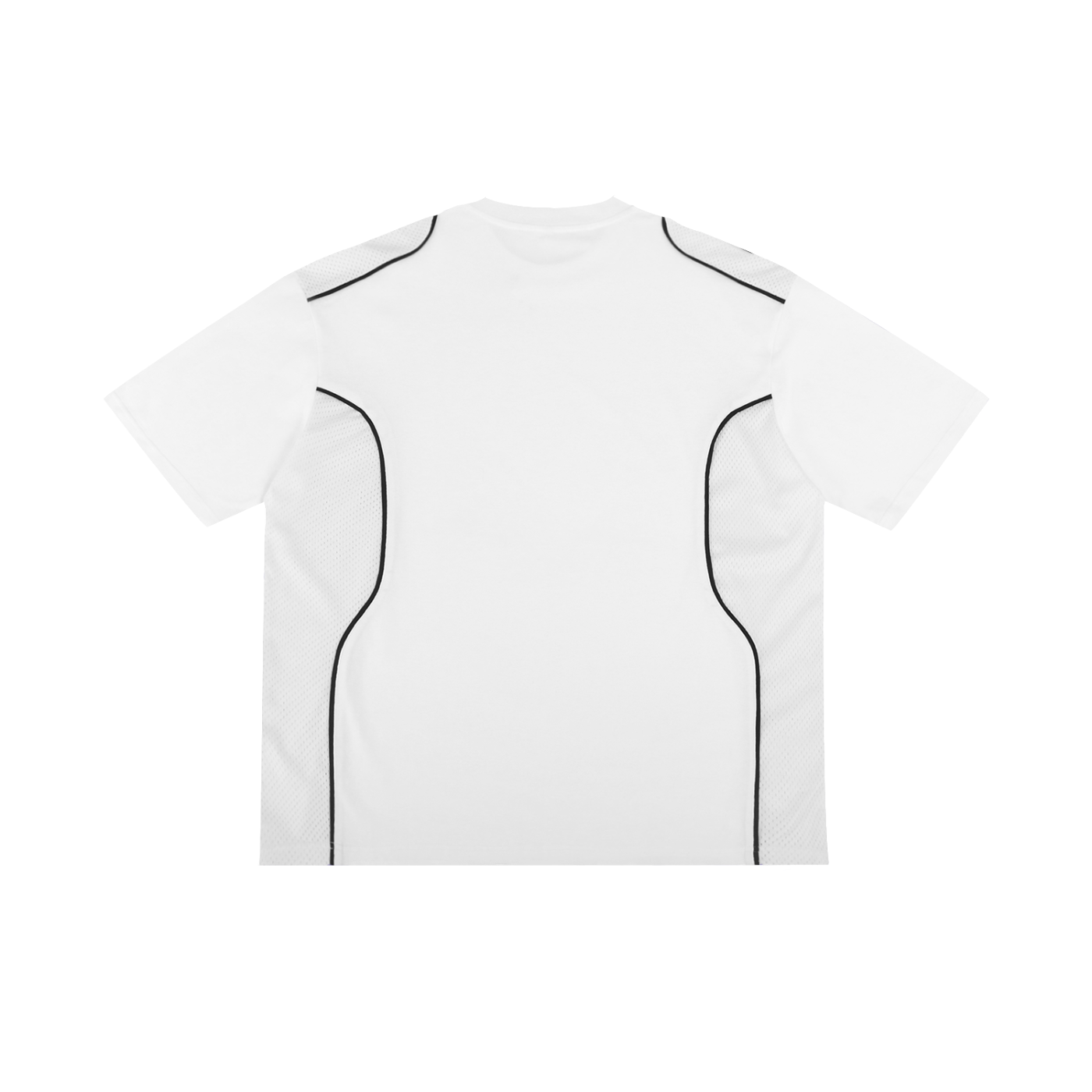 Contrast Piped Panel T-Shirt