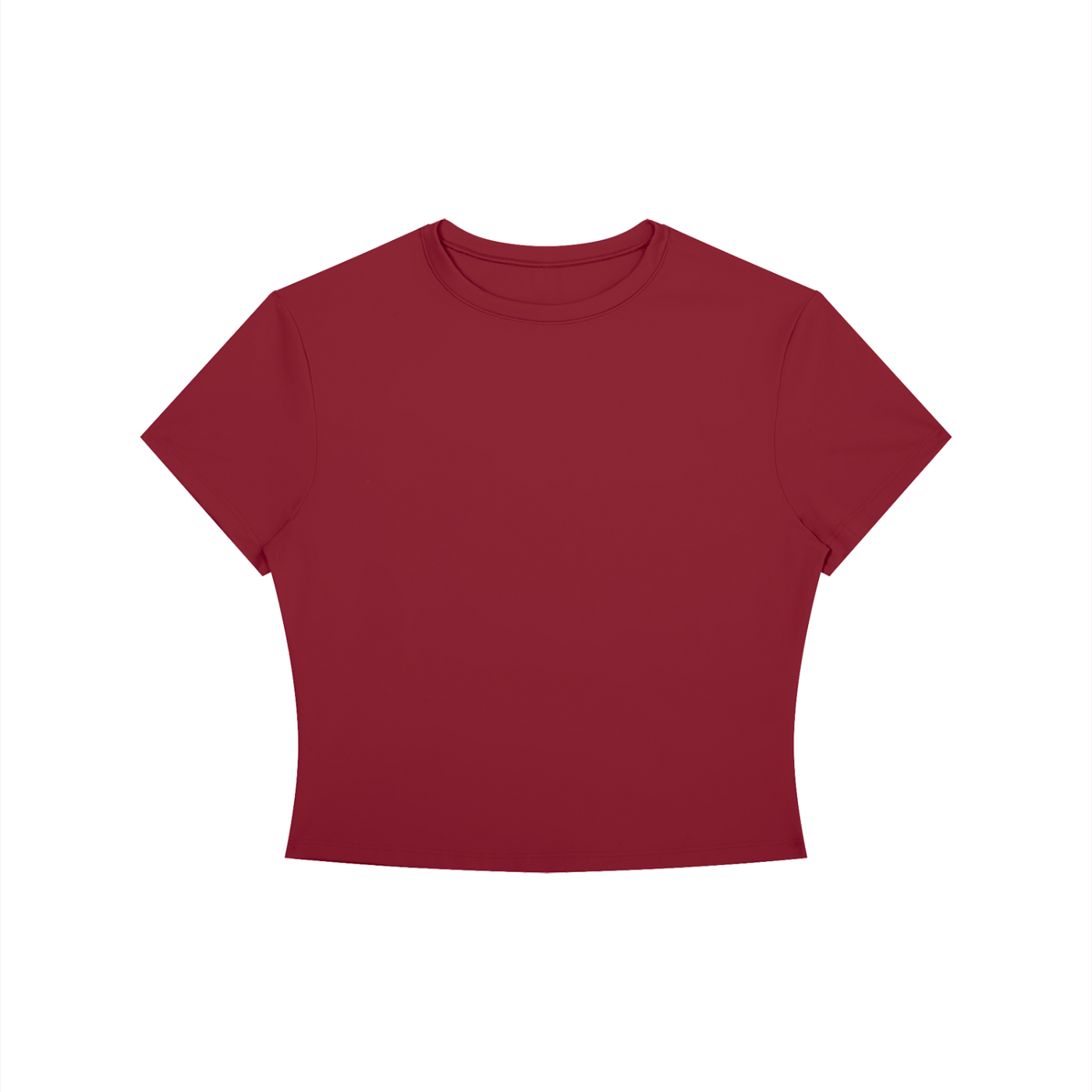 Women's Crewneck Crop T-Shirt